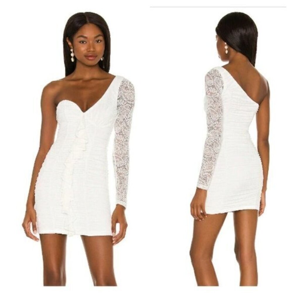 MAJORELLE Karissa Mini Dress - Ivory